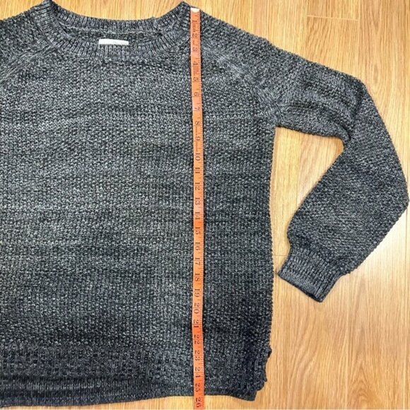 Oak + Fort Dark Grey Oversized Knit Sweater - L - Picture 10 of 12